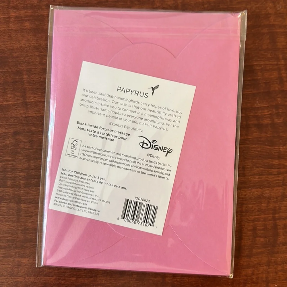 Papyrus Disney Mickey Mouse & Minnie Mouse Greeting Card Bundle